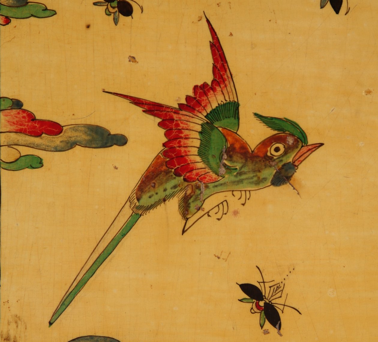 Witcombe Dolabı, c.1697 (japonlanmış ve gümüşlenmiş ahşap) by English School