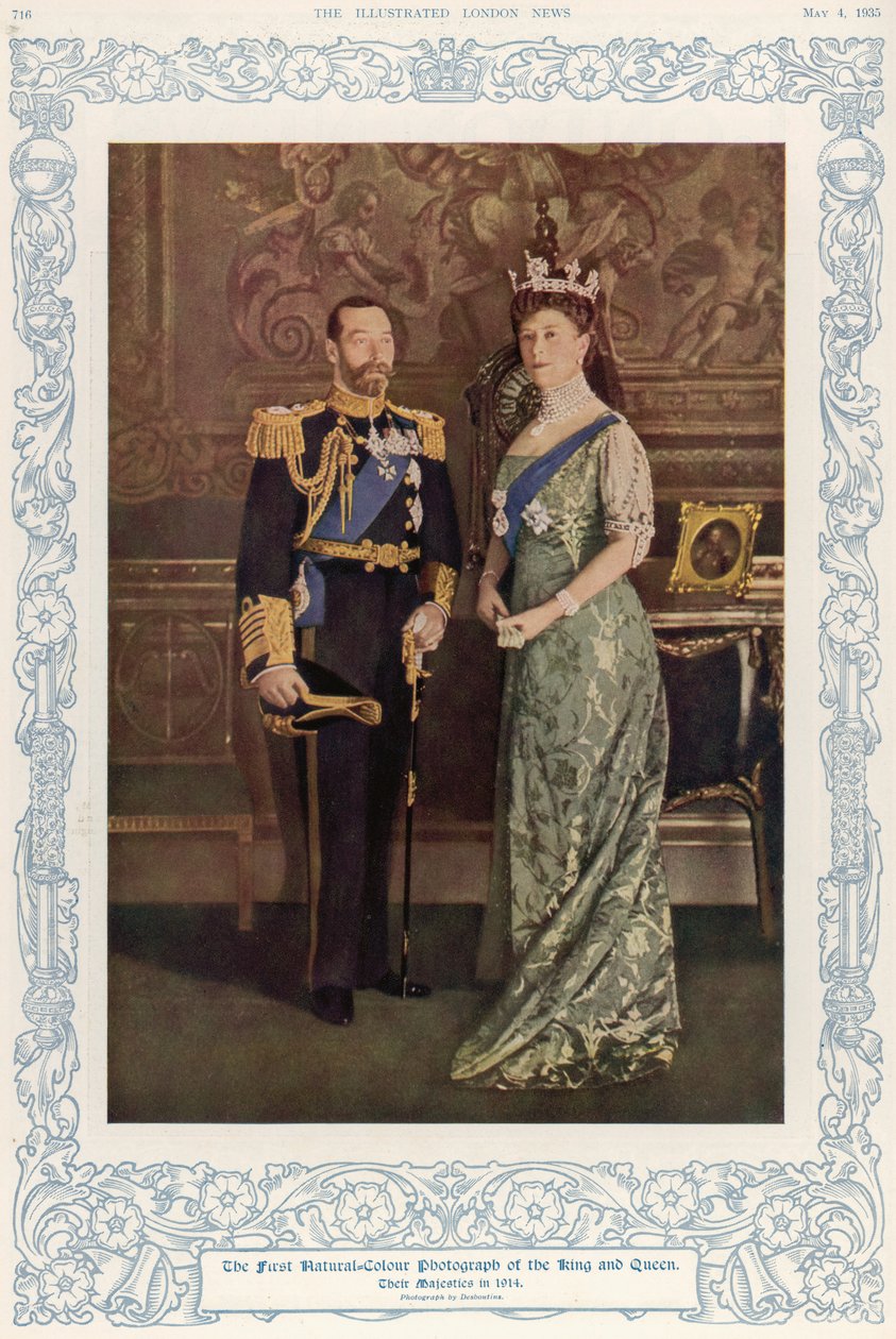 Kral George V (1865-1936) ve Kraliçe Mary