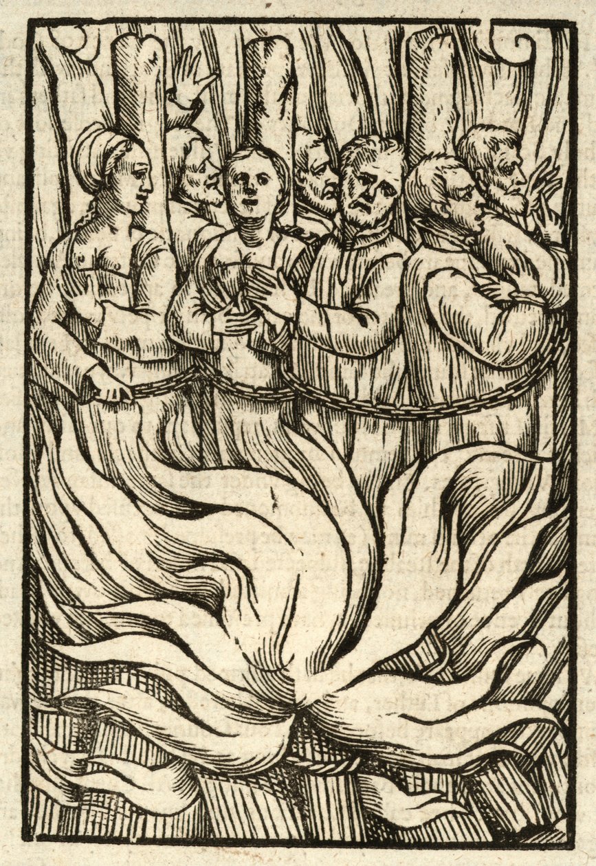 Birçok kurbanın şehitliği (gravür) by English School