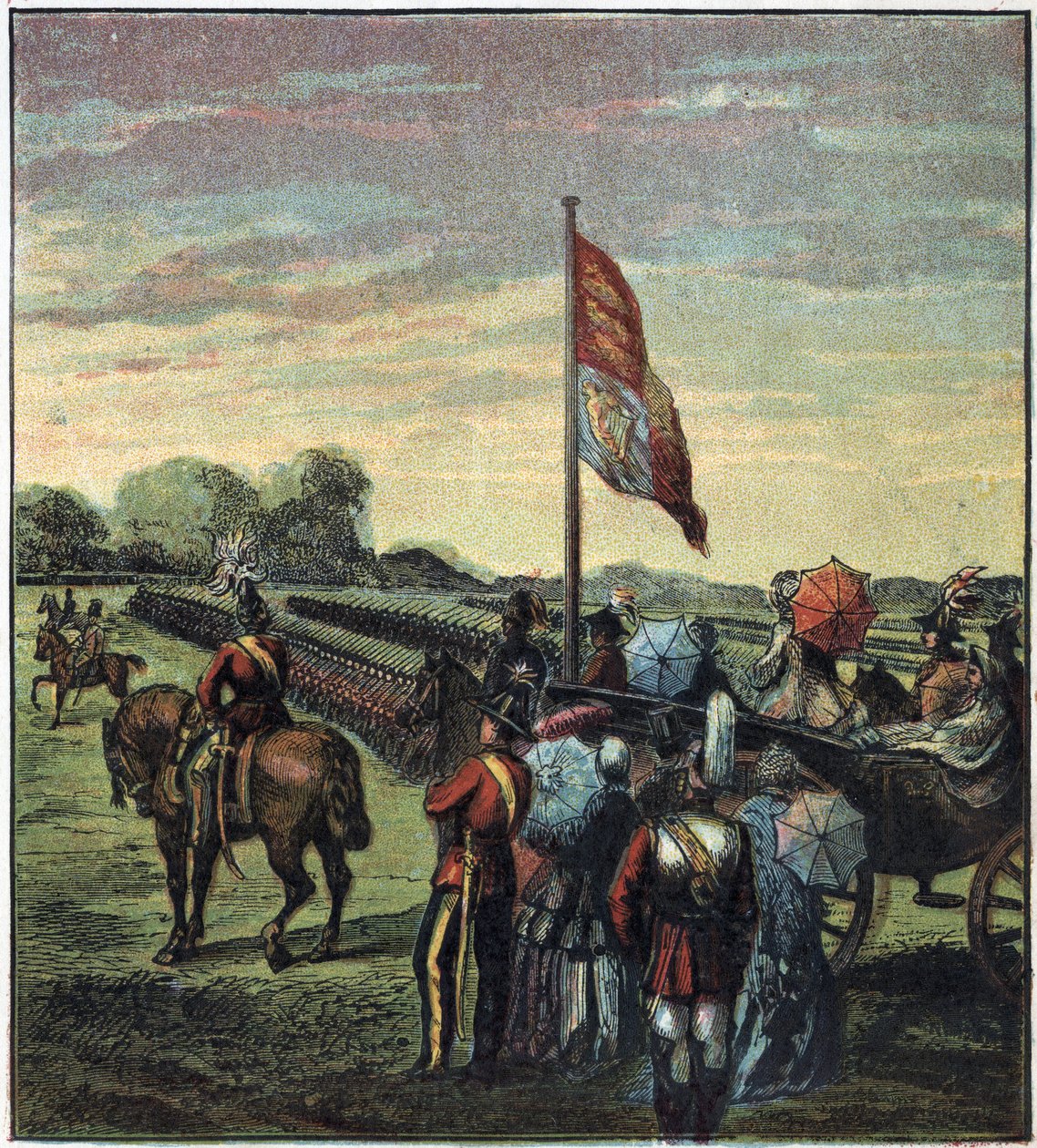19. yüzyılda Gönüllülerin gözden geçirilmesi. 