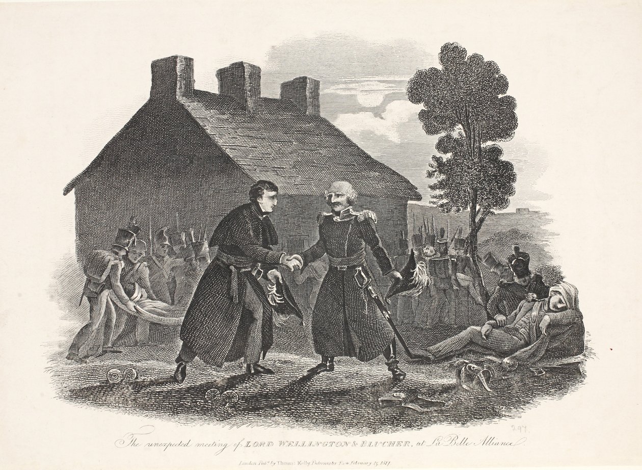 Lord Wellington ve Blucher