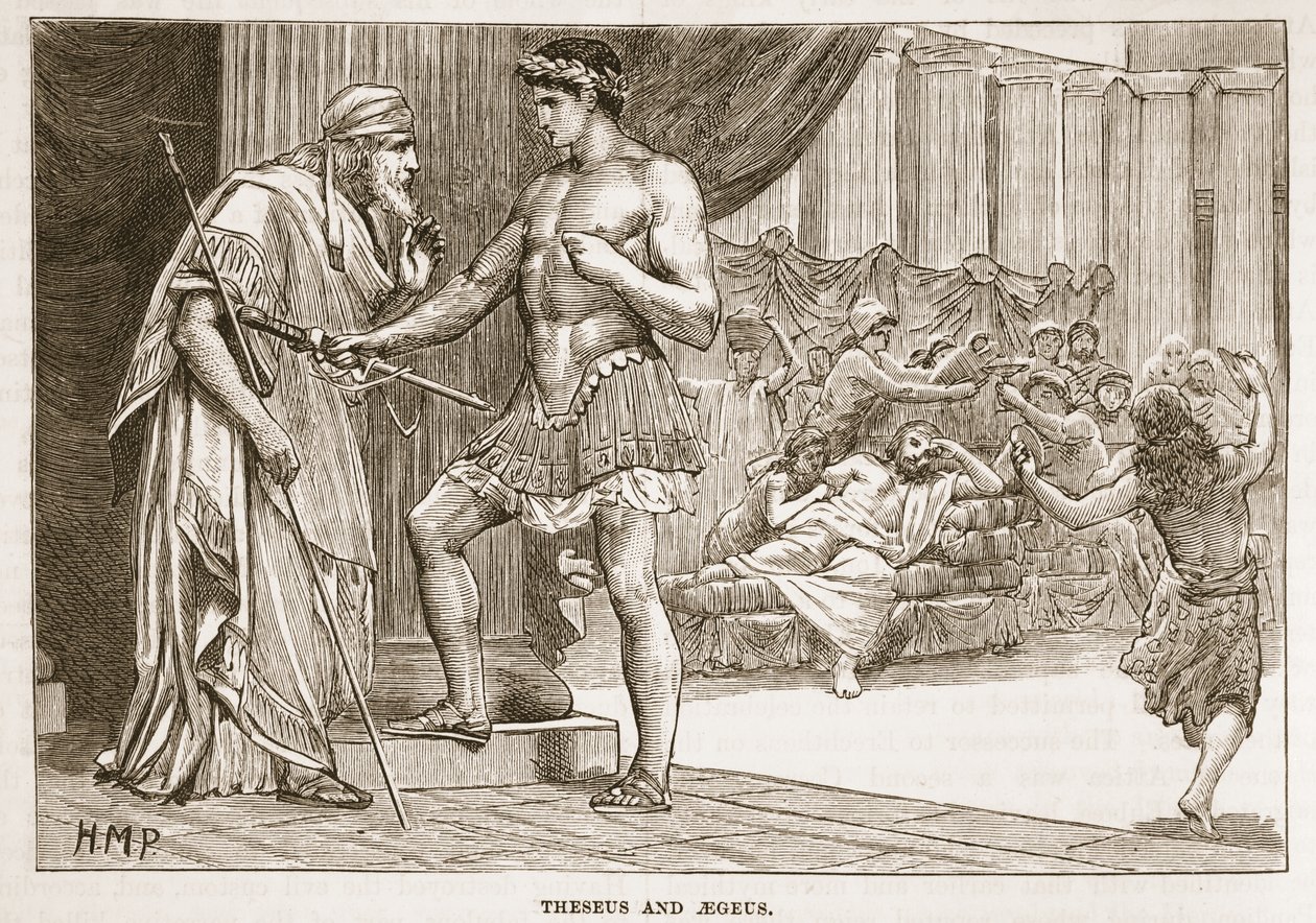 Theseus ve Ege by English School