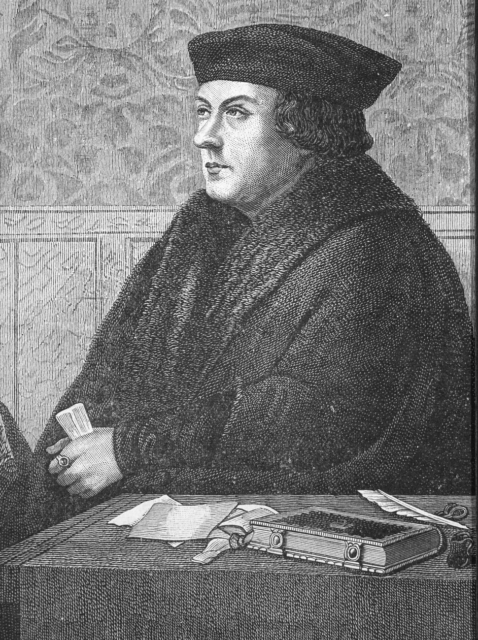 Thomas Cromwell, Essex Kontu (c.1485-1540) (gravür) by English School