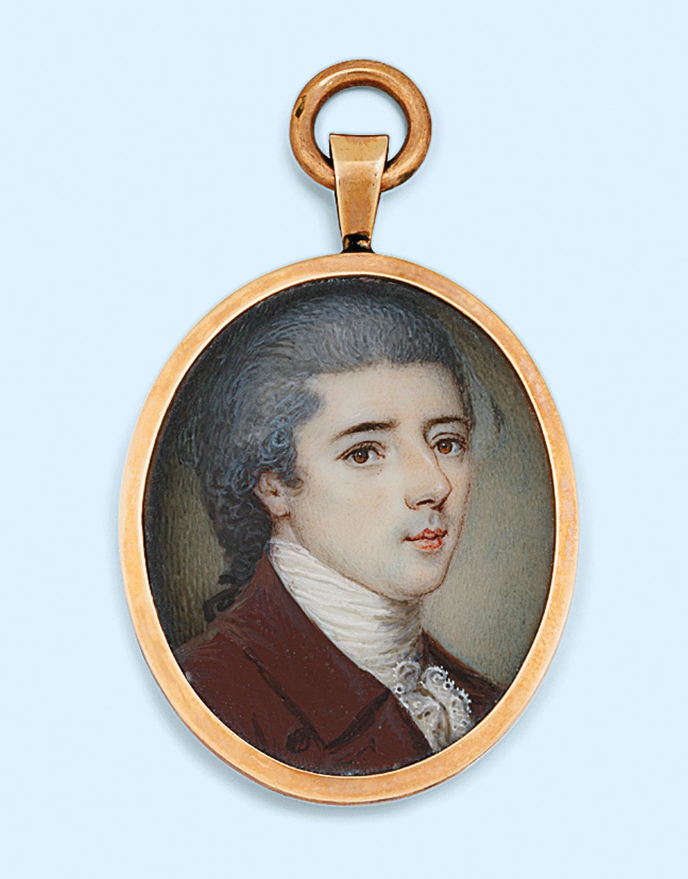 Thomas Graham, c.1770 (fildişi üzerine suluboya) by English School