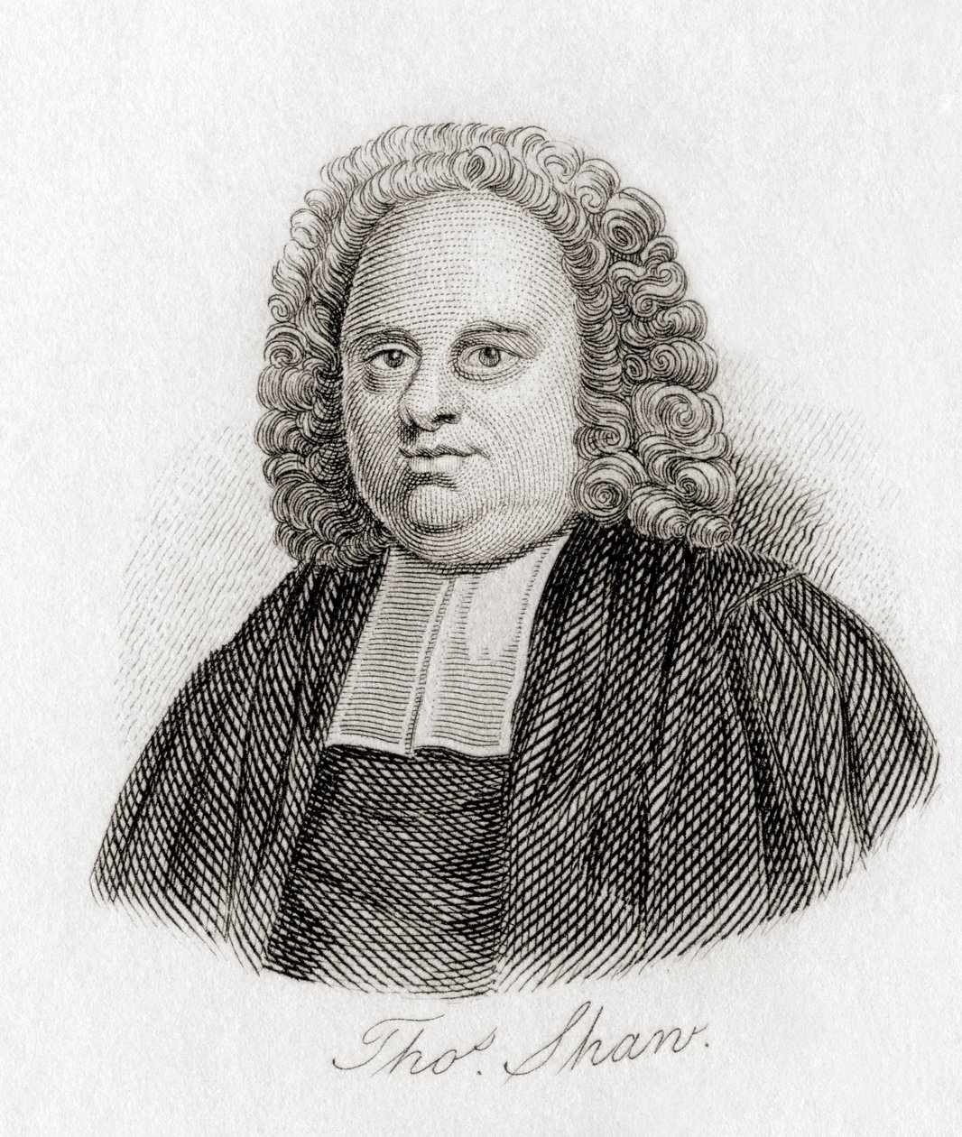 Thomas Shaw, İngiliz din adamı ve gezgin by English School