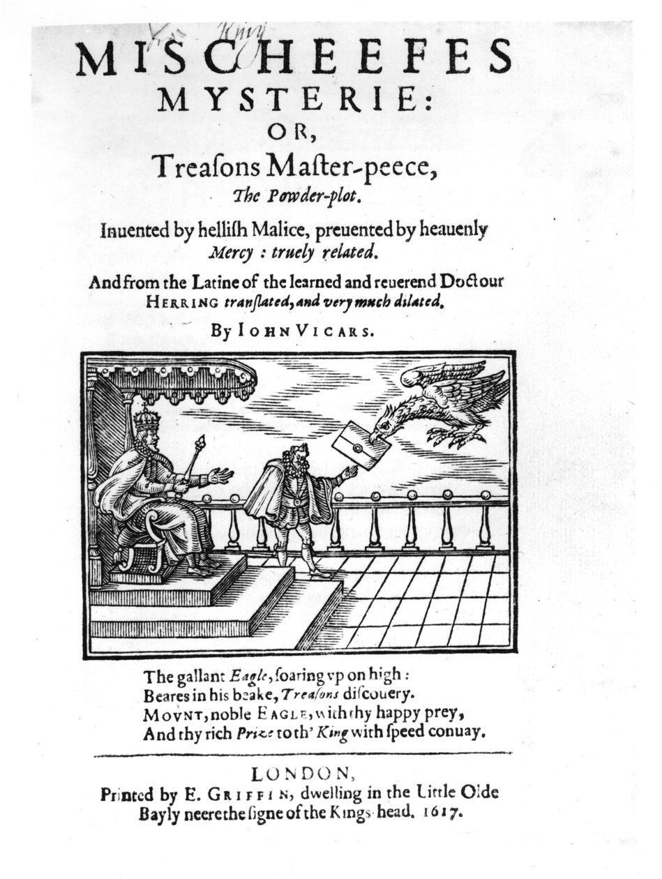 Mischeefes Mysterie veya Treasons Master-peece, the Powder-plot