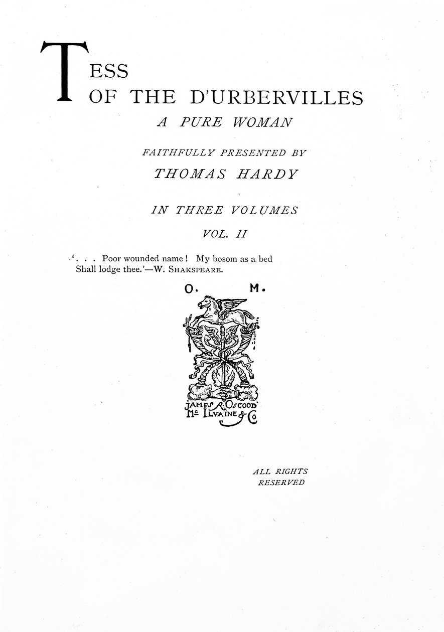 Thomas Hardy tarafından 