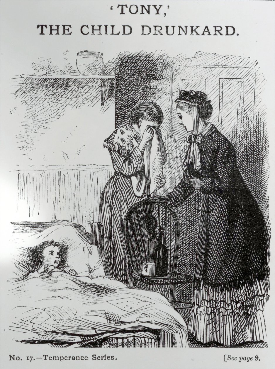 Tony, sarhoş çocuk, 1860 dolayları by English School