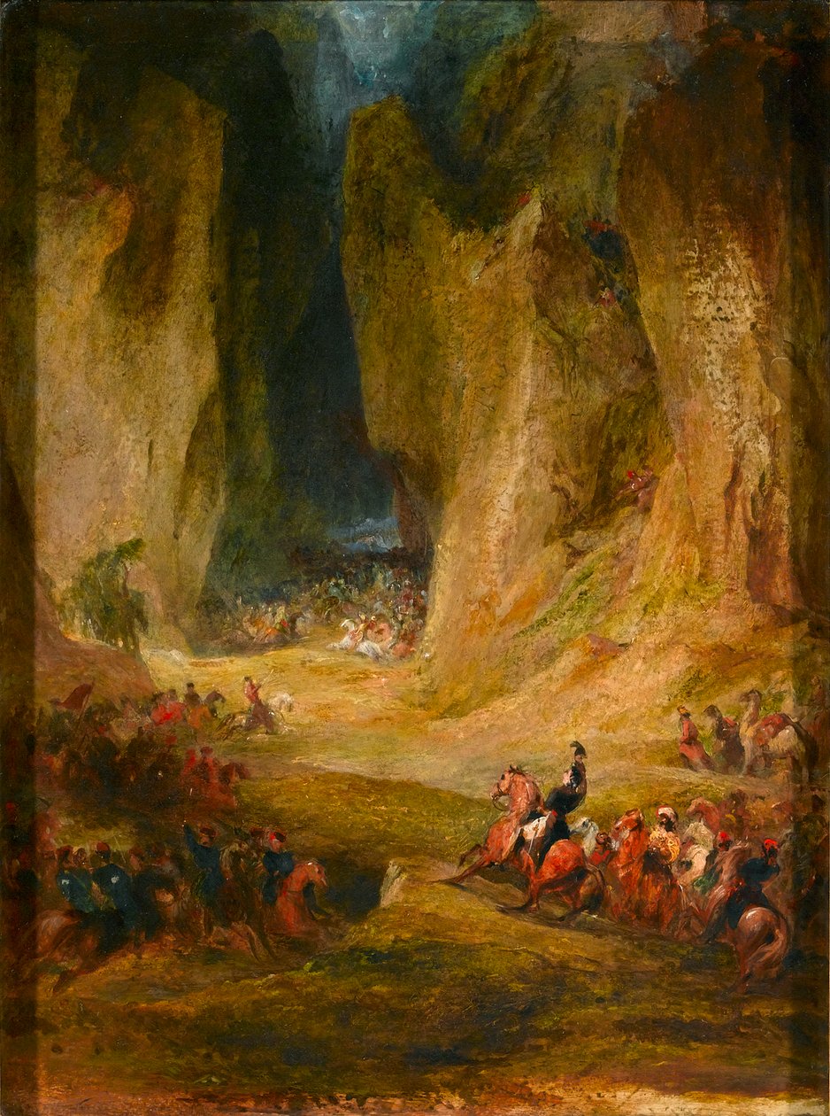 Trukkee, 28 Şubat 1845, Sir Charles Napier's Hill kampanyası sırasında Belucistan'daki bir olay by English School