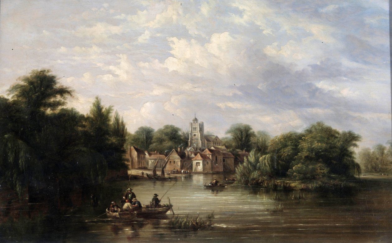 Twickenham Kilisesi, Dolgu ve Eel Pie Island, Middlesex, 1713