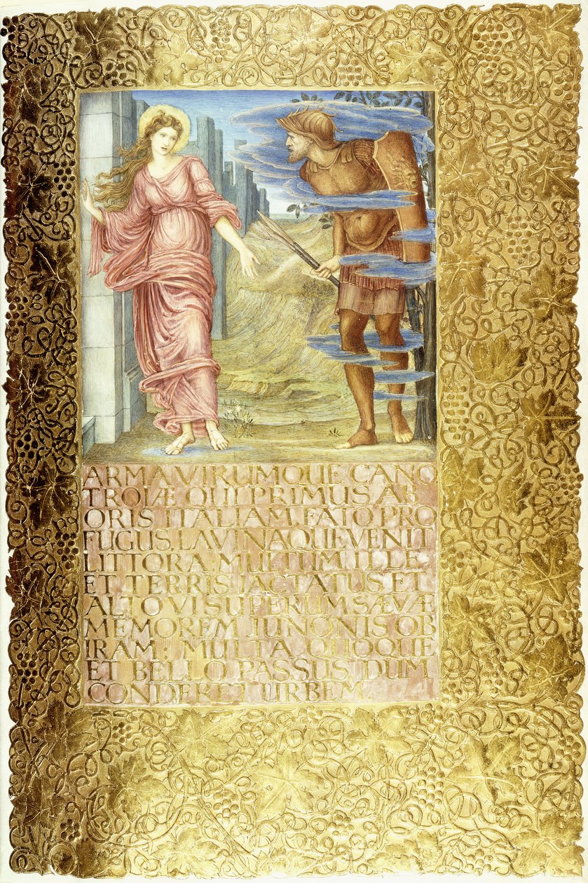 Venüs ve Aeneas, 1874-c.1919 by English School