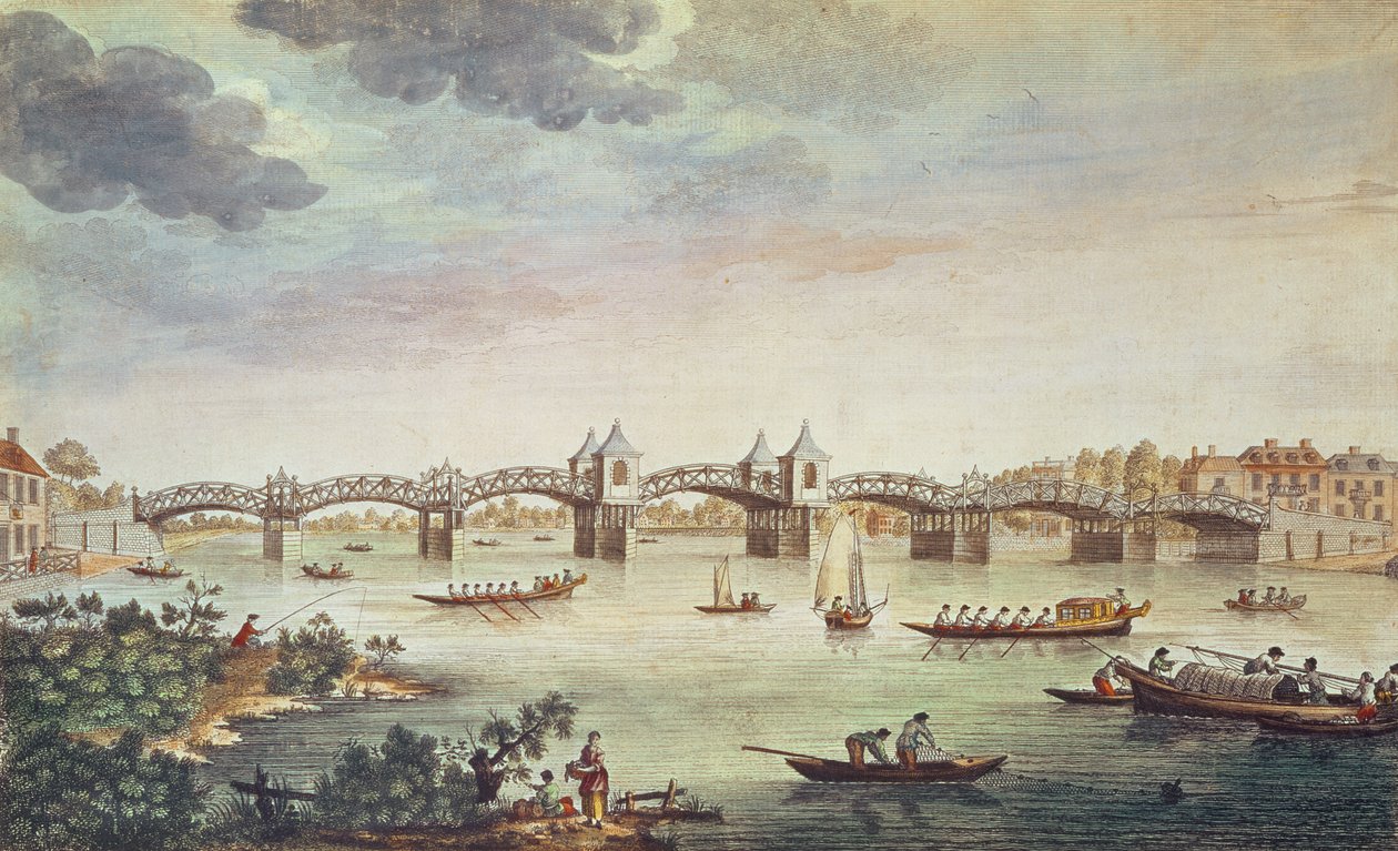 John Bowles (fl. 1724-56) tarafından oyulmuş Hampton Court