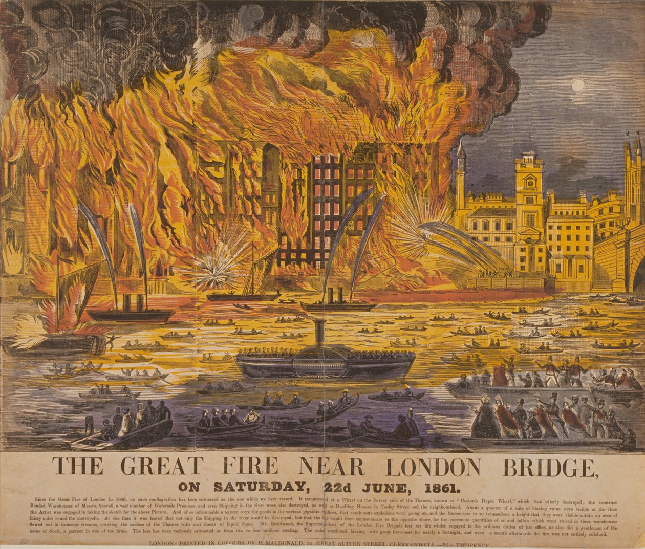 Cottons Wharf Fire