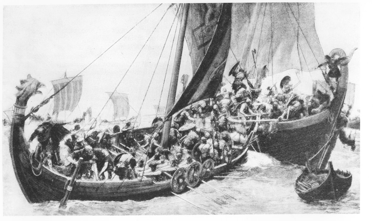 Viking Gemileri by English School