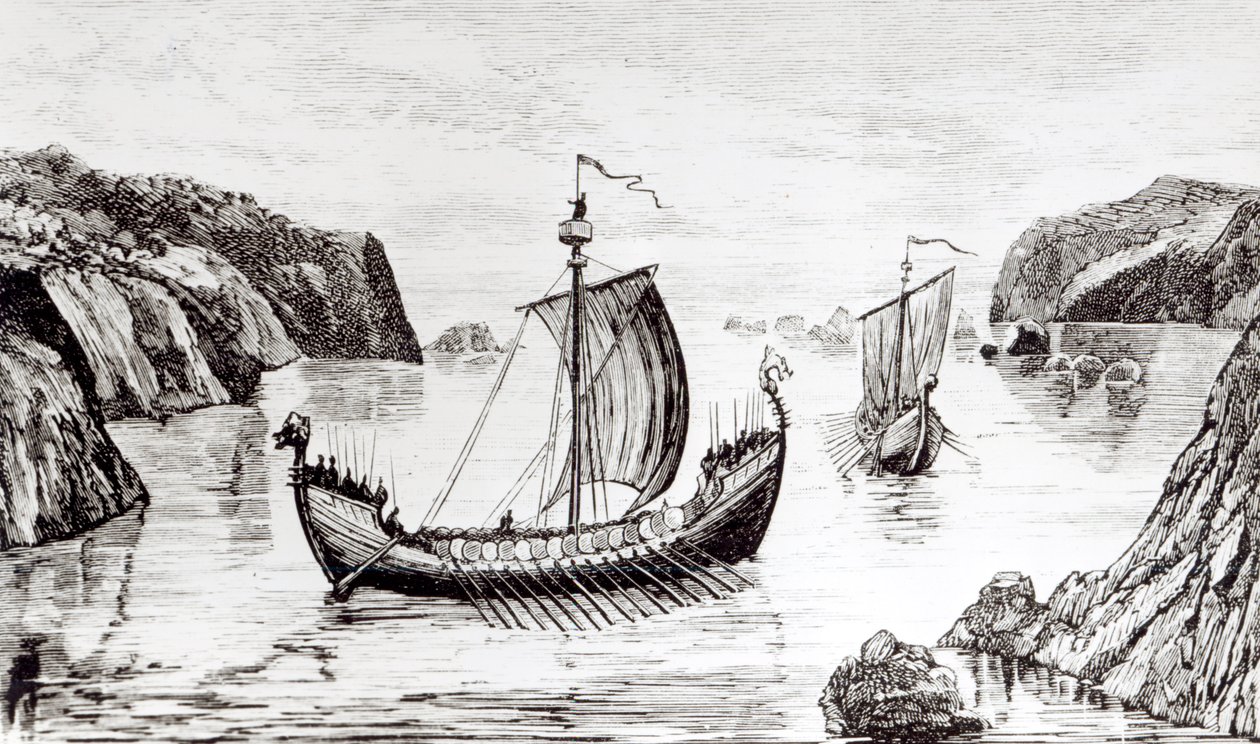 Viking Gemileri by English School