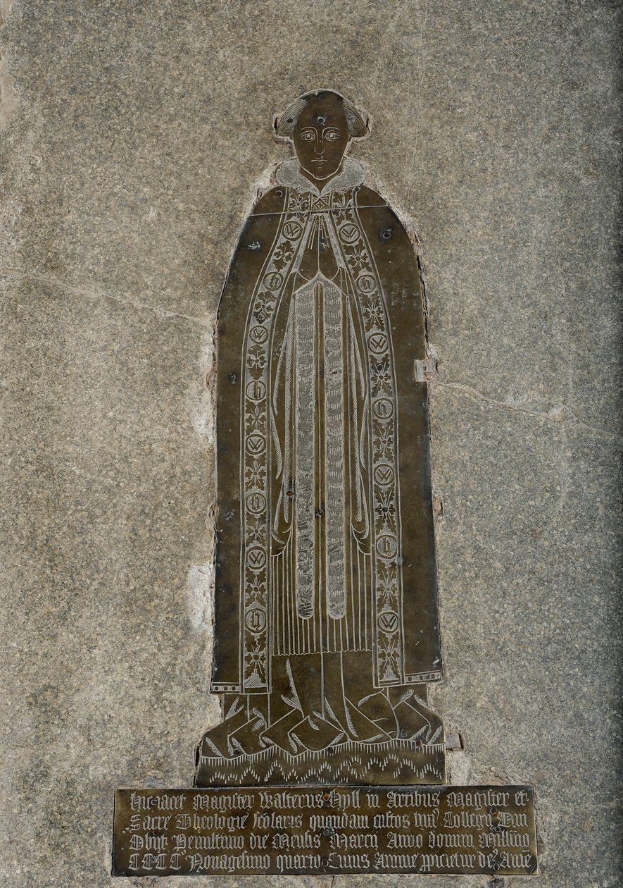 Walter Hylle, 1494 (pirinç) by English School
