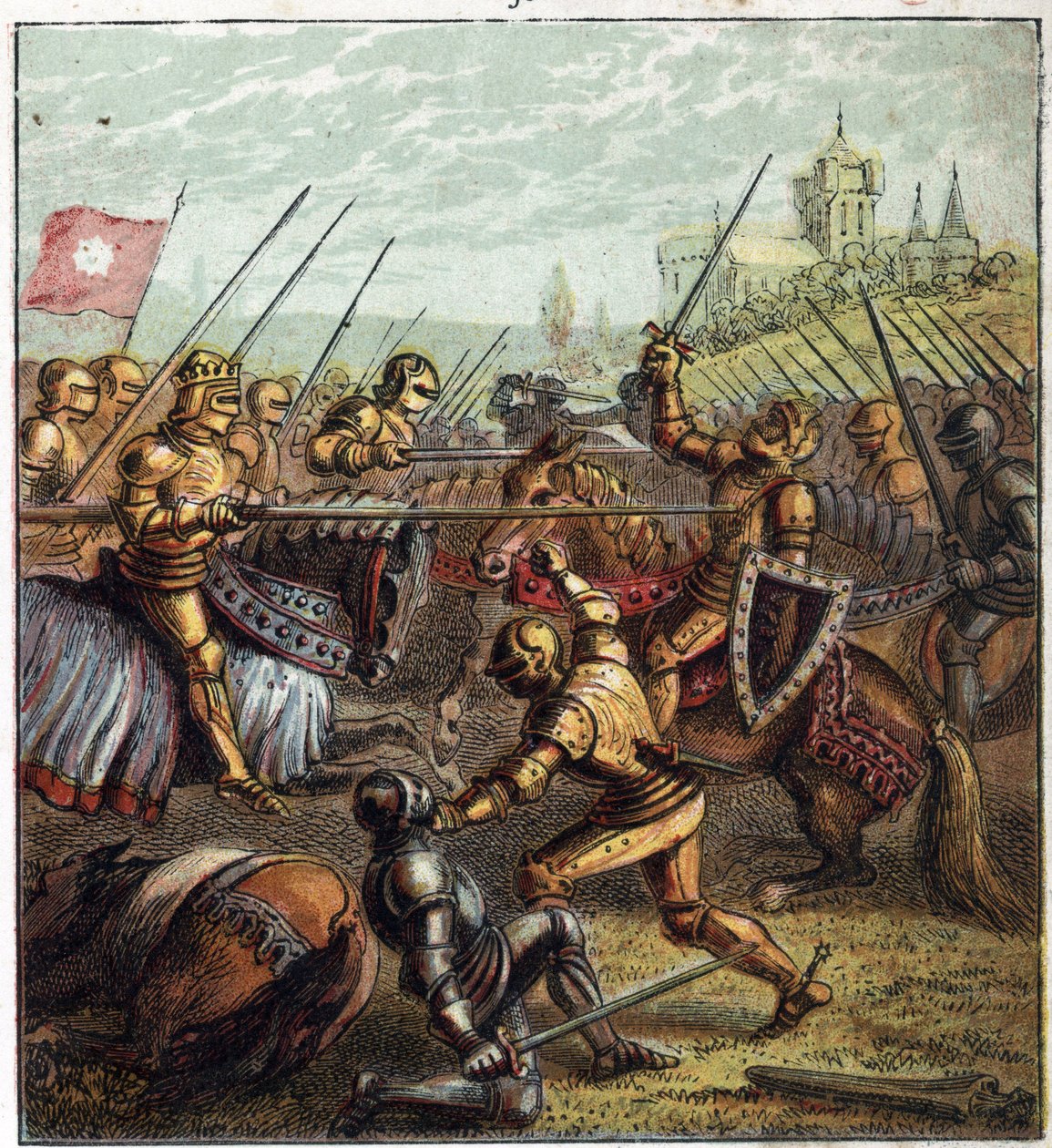 İki Gülün Savaşı (1455-1485); Tewkesbury Savaşı (4 Mayıs 1471). Edward III