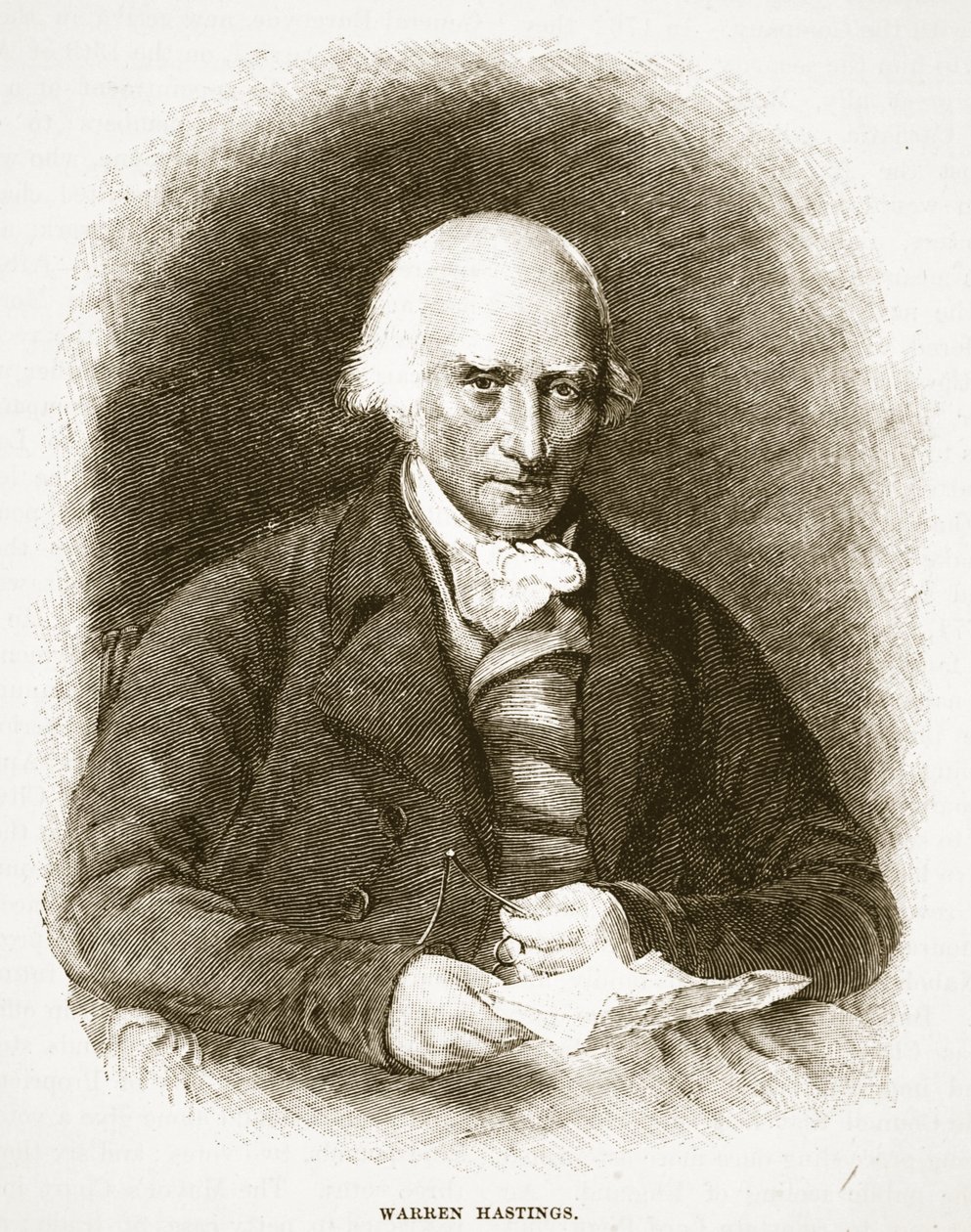 Warren Hastings, Cassells Illustrated History of England