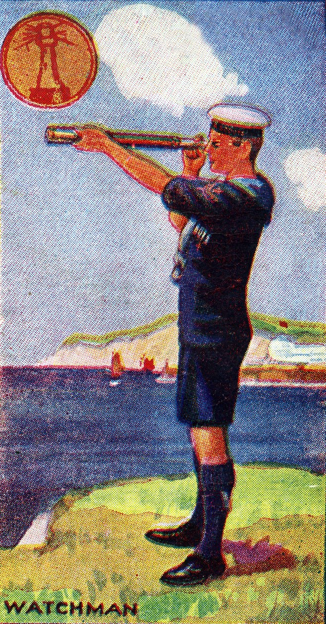 Bekçi İzci Rozeti, 1923 by English School