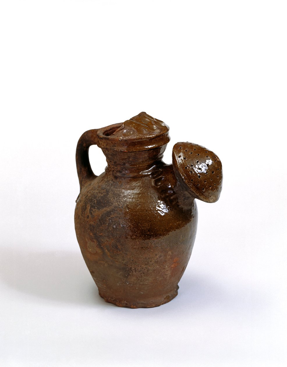 Sulama kabı, c.1600 (sırlı çanak çömlek) by English School