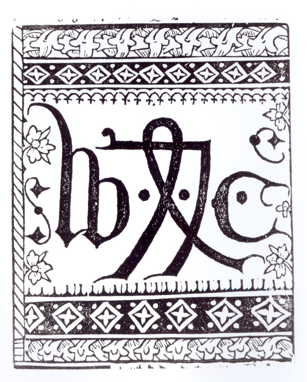 William Caxtons (c.1422 - c.91) Baskı İşareti, Orta Çağ ve Rönesans