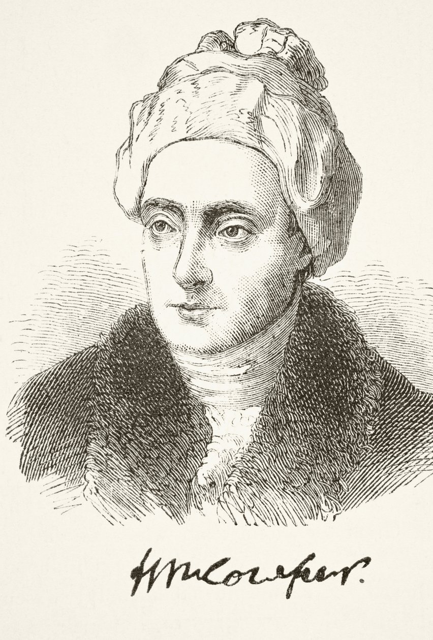 William Cowper, William Hickman Smith Aubrey (1858-1916) tarafından yayınlanan 