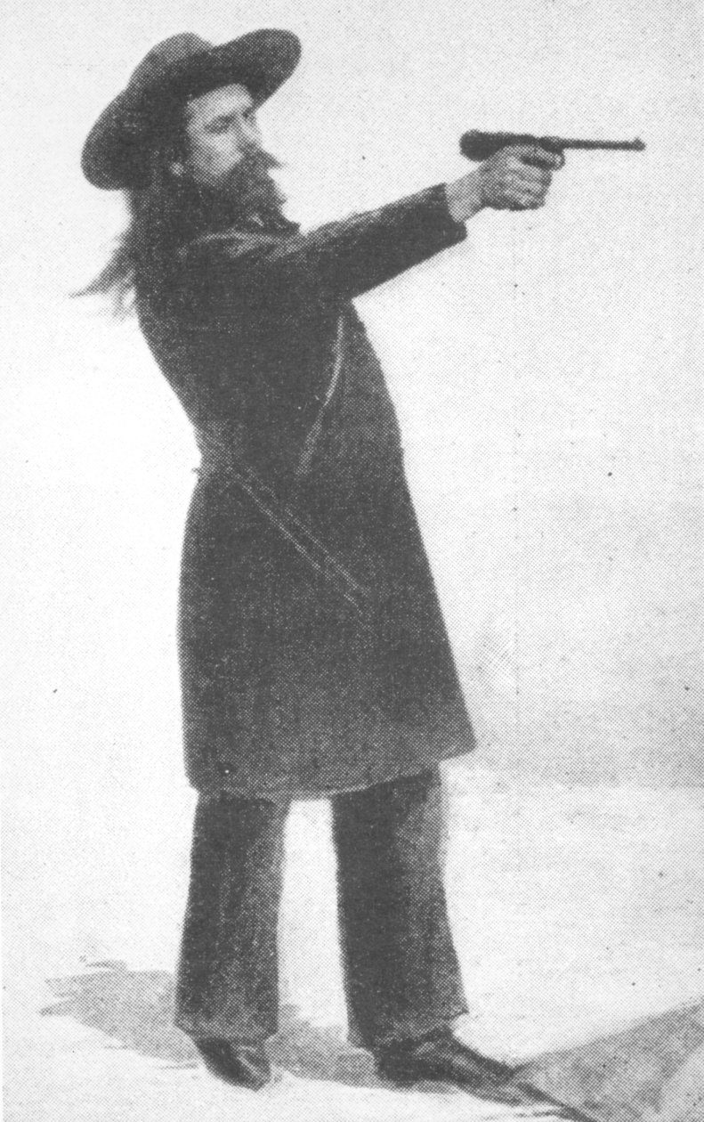 William F. Cody (Buffalo Bill) yeni silahıyla by English School