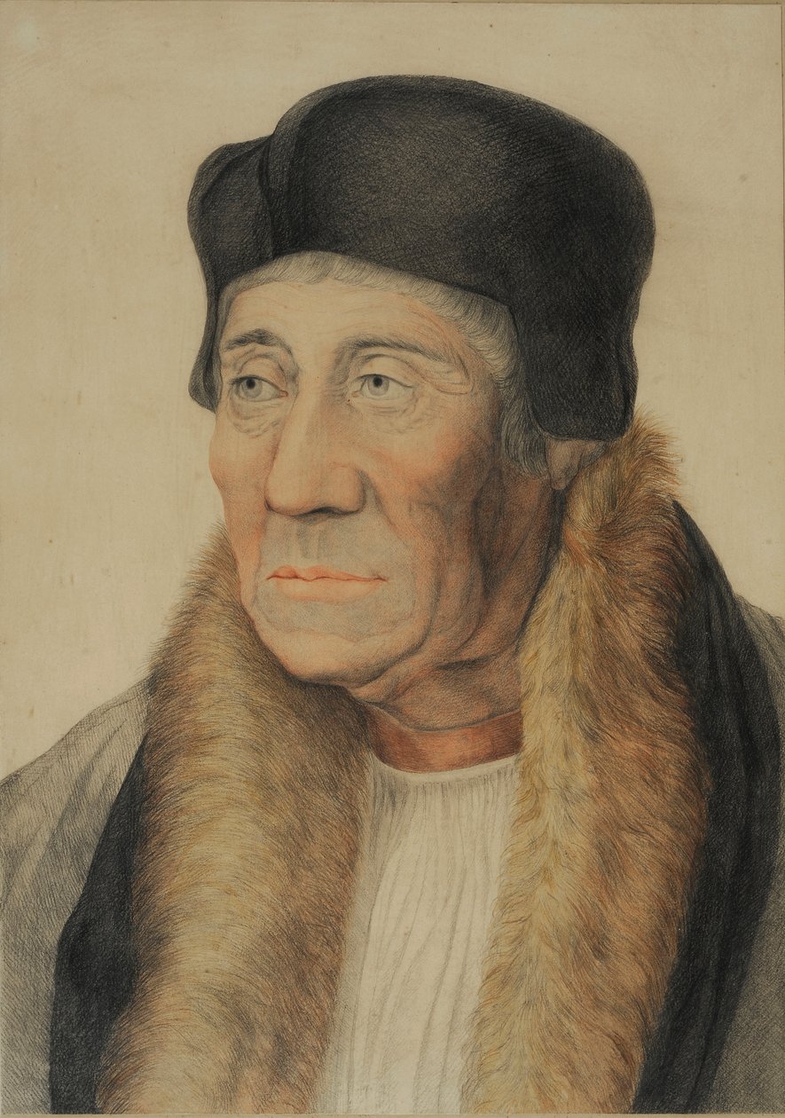 William Warham, Bartolozzi tarafından oyulmuş (el boyaması gravür) by English School