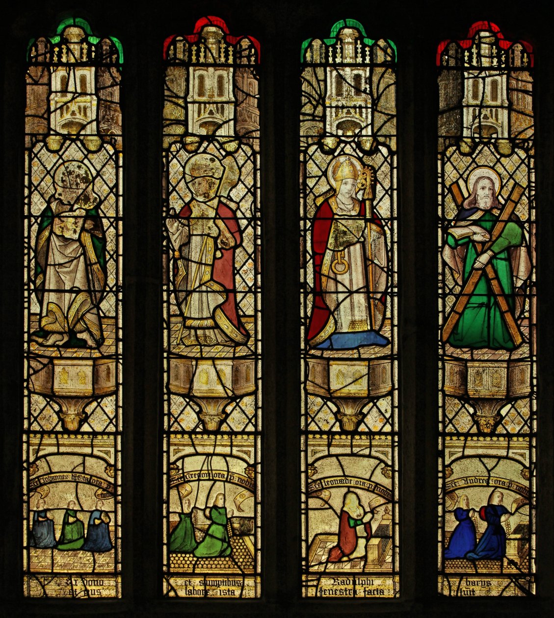 St John, St Gregory, St Leonard ve St Andrew