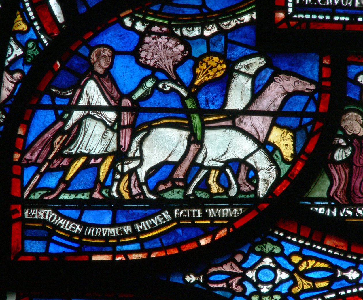 St Thomas Becket Mucizesi penceresinden bir sahneyi gösteren n2 penceresi: Richard Sunieves hikayesi by English School
