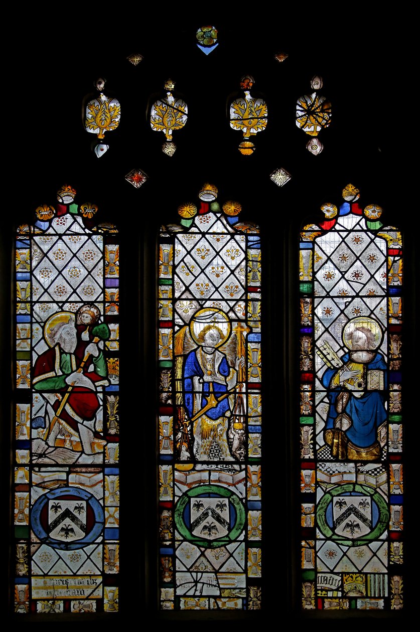 St Christopher, St Michael, St Peter
