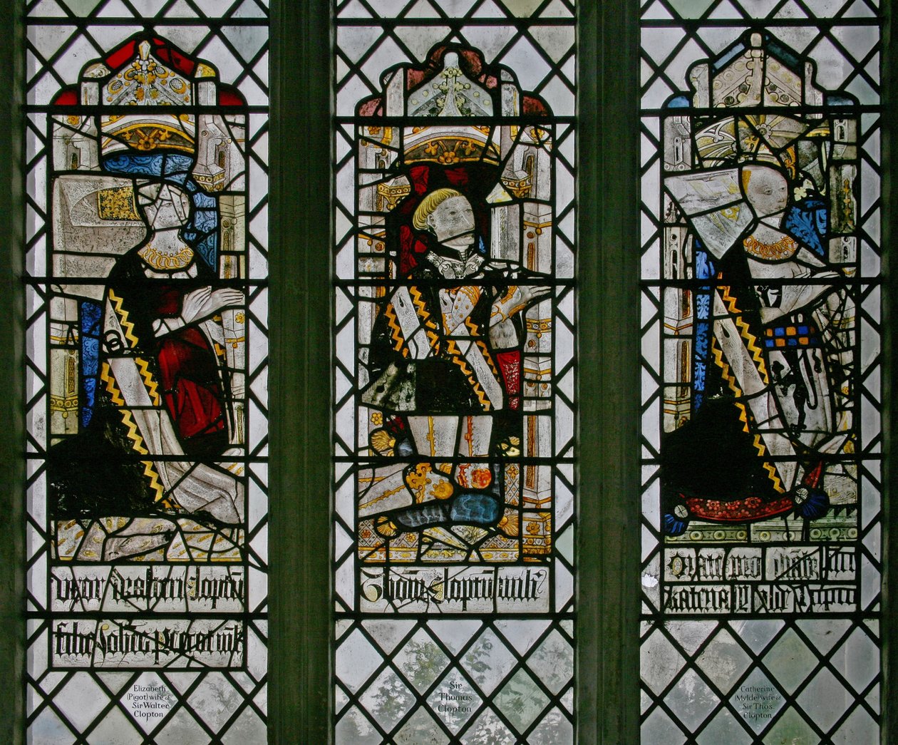 Elizabeth Pigot, Sir Thomas Clopton, Catherine Mylde