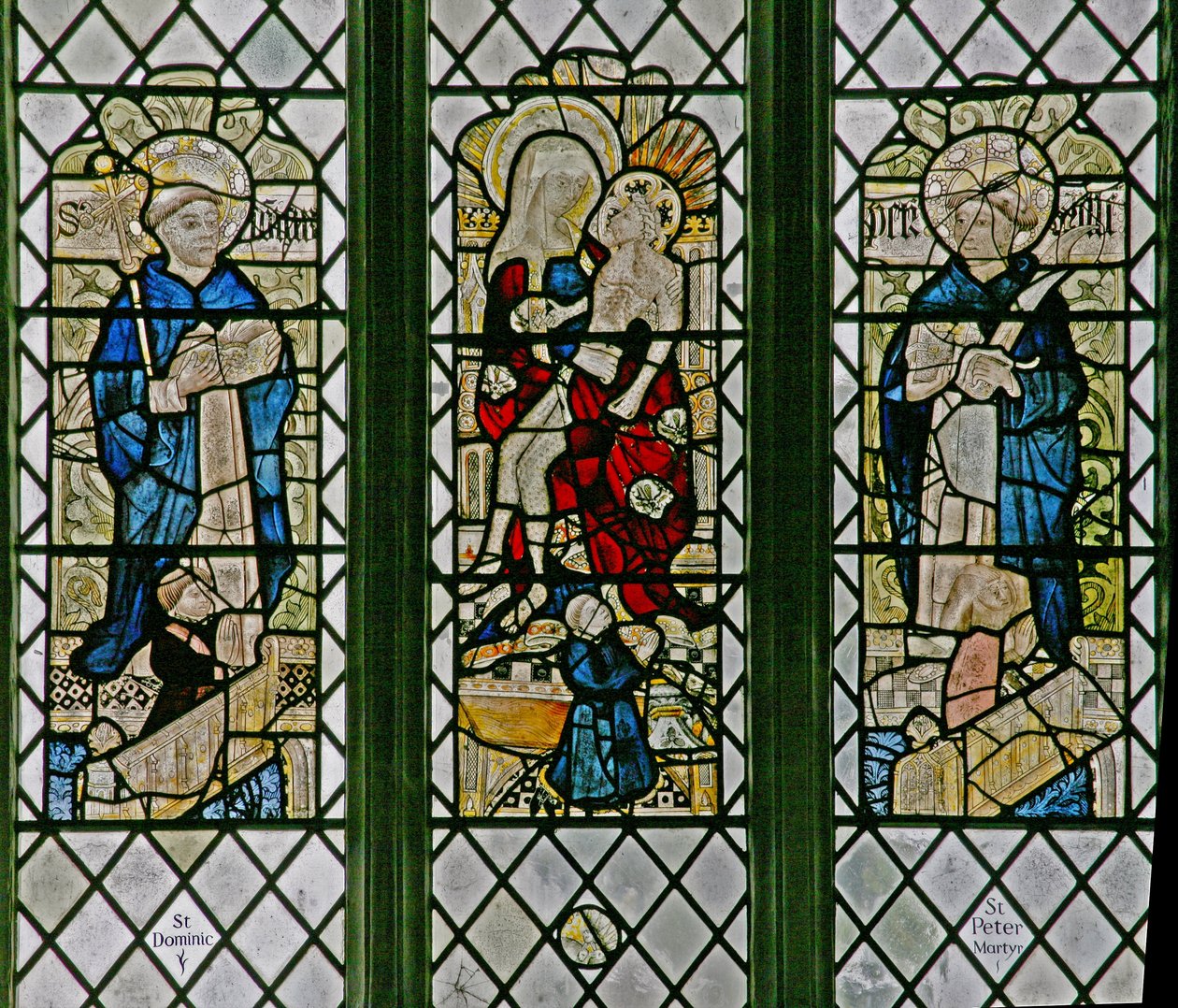St Dominic ve St Peter Martyr ile Pieta
