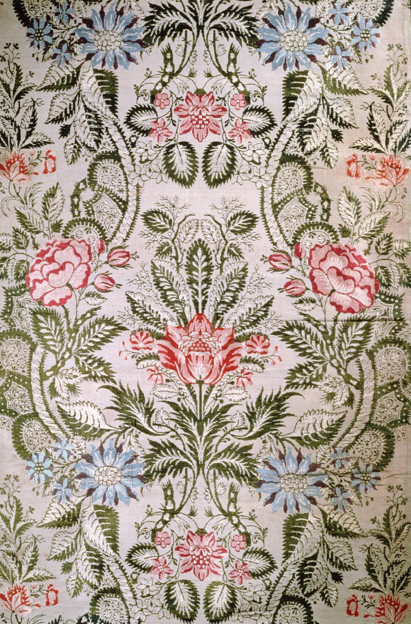 Dokuma ipek, c.1720 (ipek) by English School