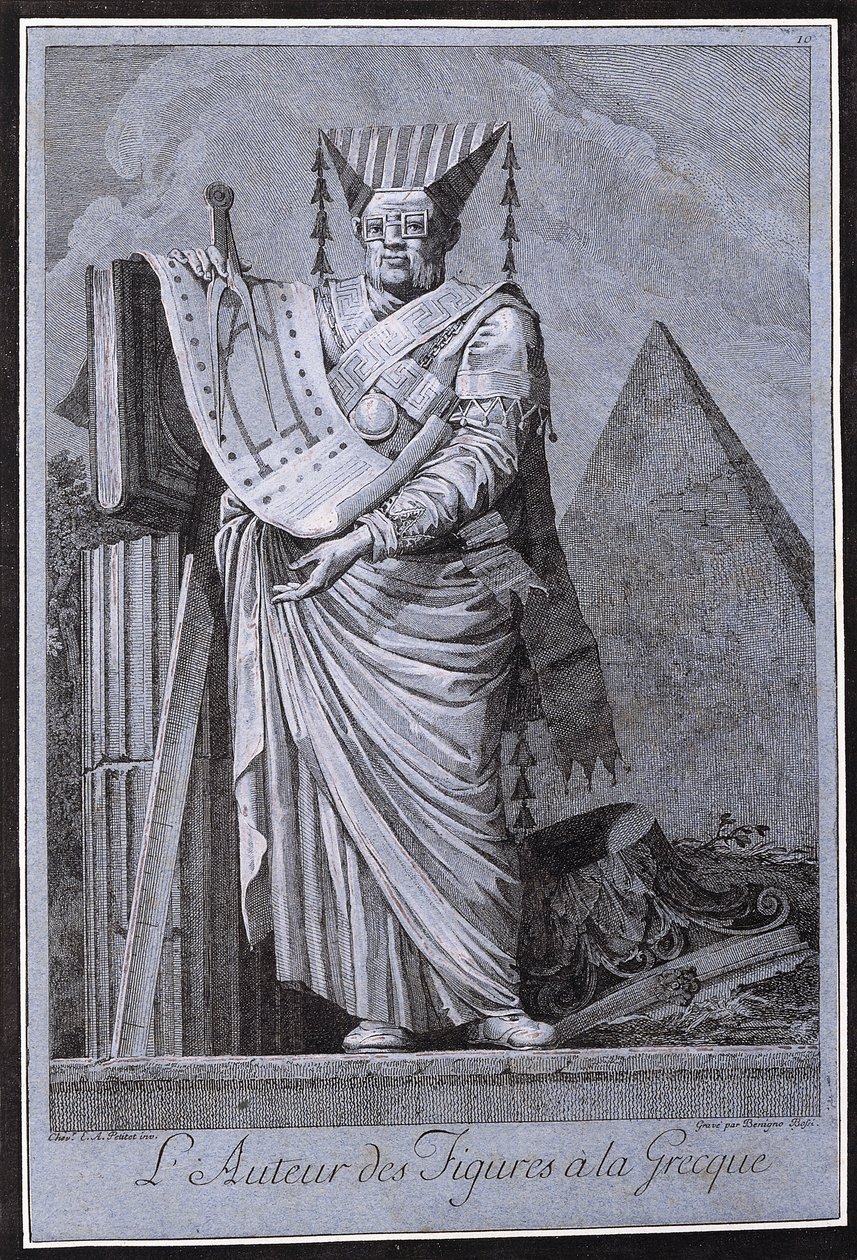 Yunan Tarzı Mimar, 1771 by Ennemond Alexandre Petitot