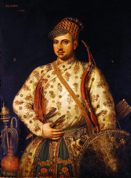 Moğol Prensi Portresi by Enoch Seeman