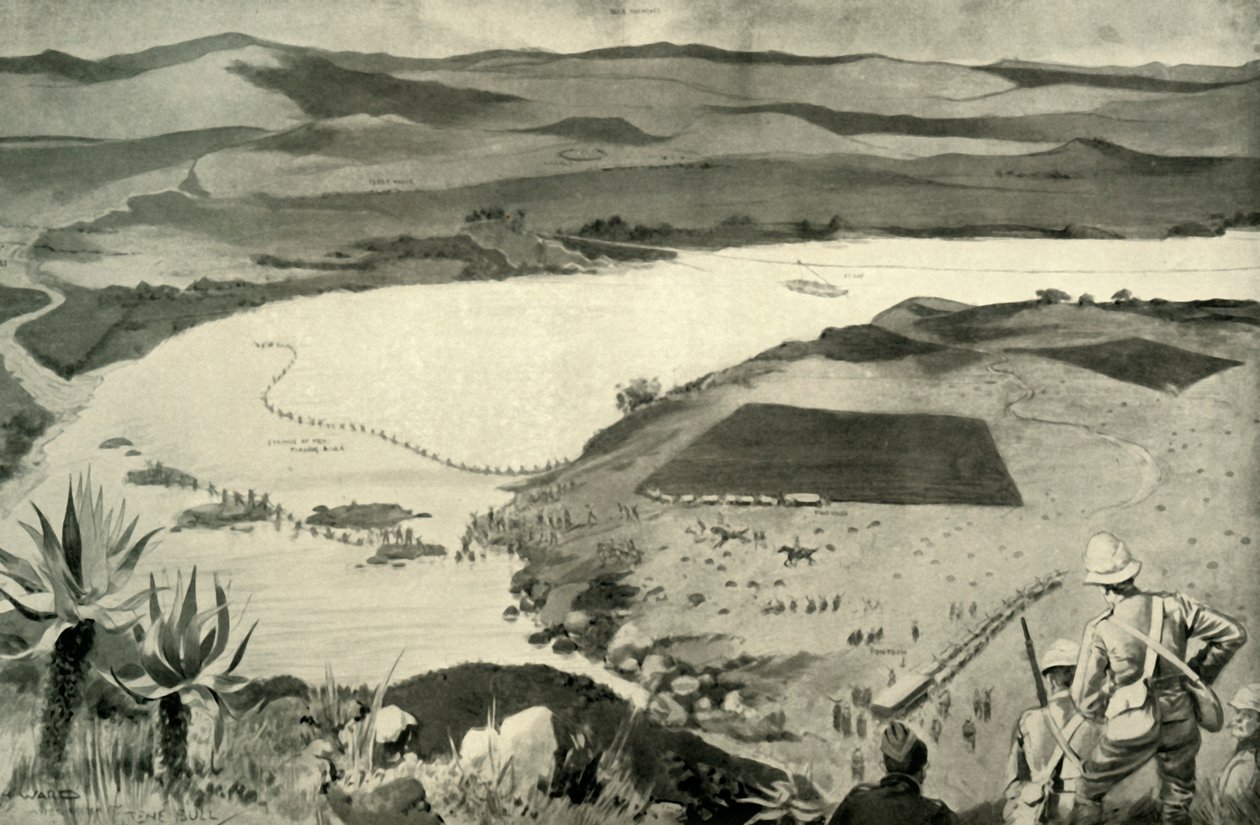 'Potgeiter'in Sürüklenmesinin Geçişi, 16 Ocak', 1900. by Enoch Ward
