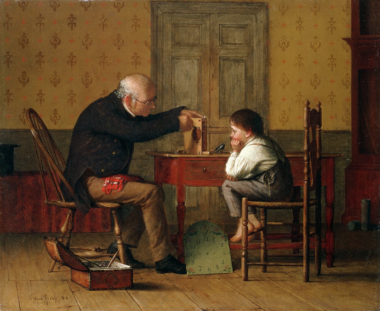 Saat Doktoru, 1871 by Enoch Wood Perry