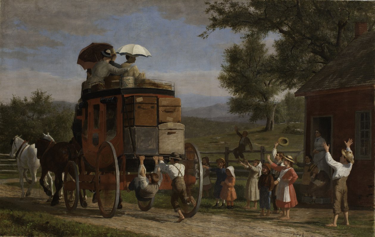 Pemigewasset Koçu, 1899 by Enoch Wood Perry