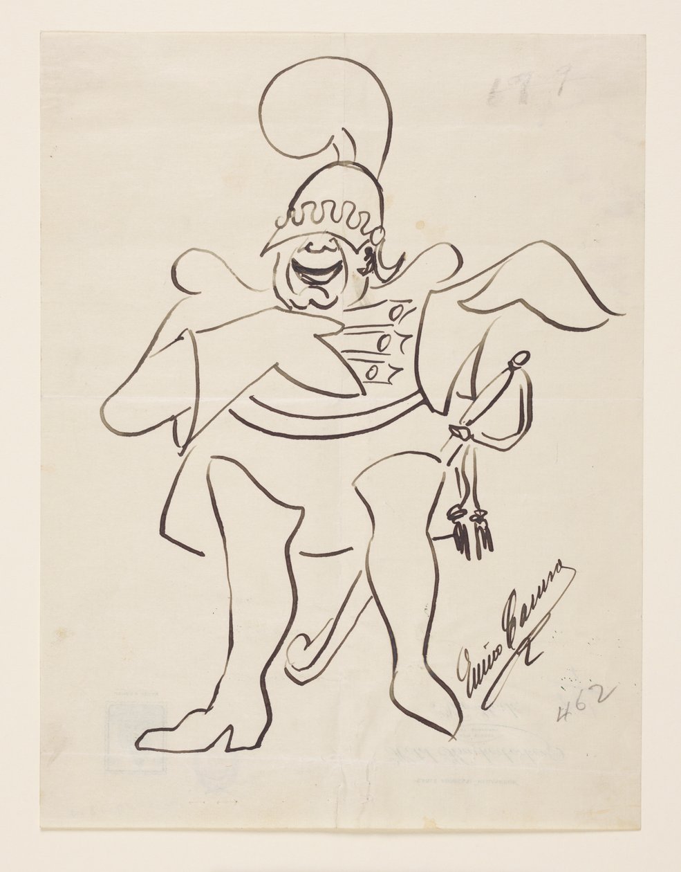 Enrico Caruso, "Carmen" de Don José rolünde by Enrico Caruso