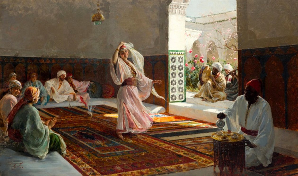 Peçelerin Dansı by Enrique Simonet