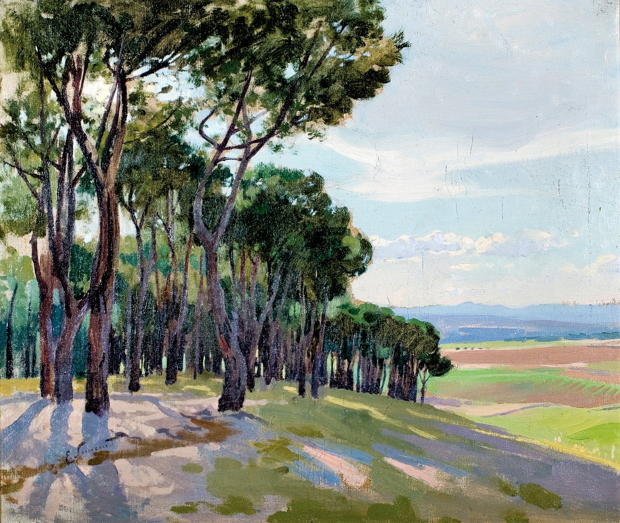 La Moncloa Manzarası by Enrique Simonet