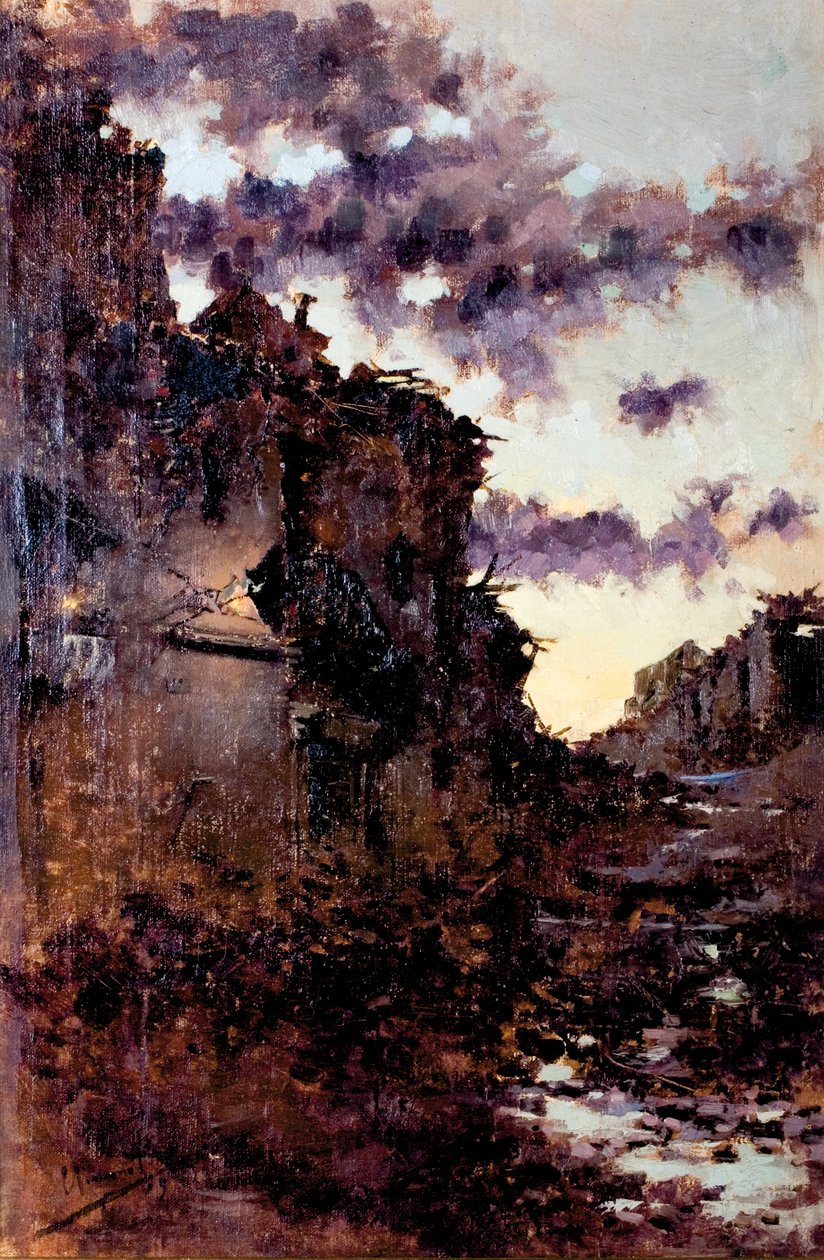 Terremoto ve Malaga Malaga depremi by Enrique Simonet