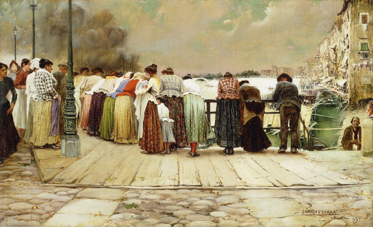 Köprüde, 1893 by Enrique Serra
