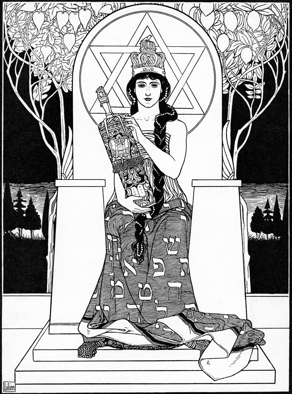 EM LILIEN by Ephraim Moses Lilien