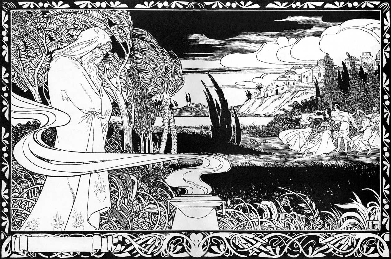 Yeşaya, Ephraim Moses Lilien by Ephraim Moses Lilien