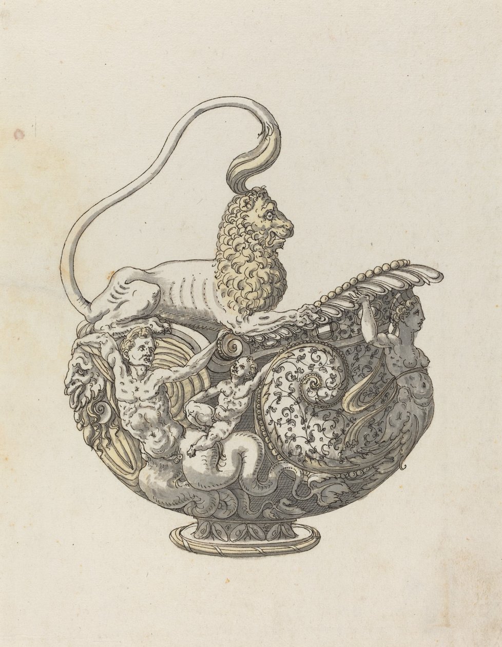 süslü sürahi by Erasmus Hornick