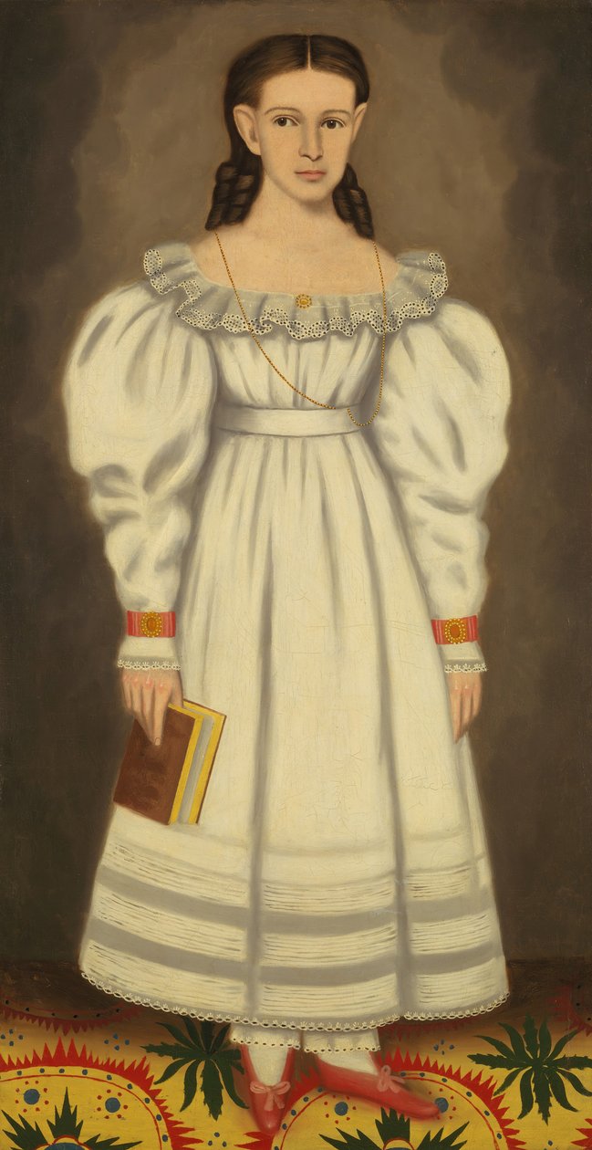 Bangs-Phelps Ailesinin Kızı, yak. 1848. by Erastus Salisbury Field