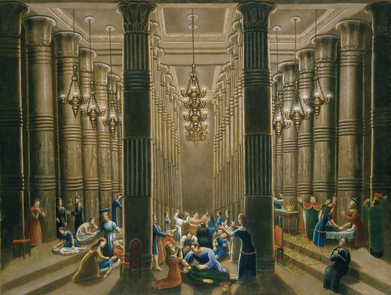 İlk Doğanların Ölümü, 1865-80. by Erastus Salisbury Field