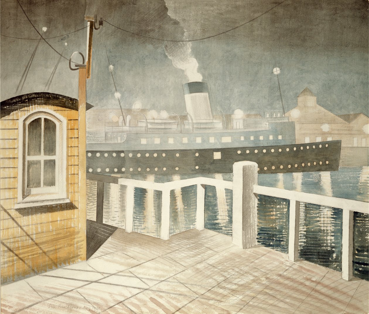 Kanal Buharlı Pişirici by Eric Ravilious